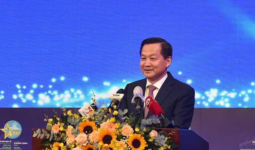 Phó Thủ tướng Lê Minh Khái. Ảnh VGP