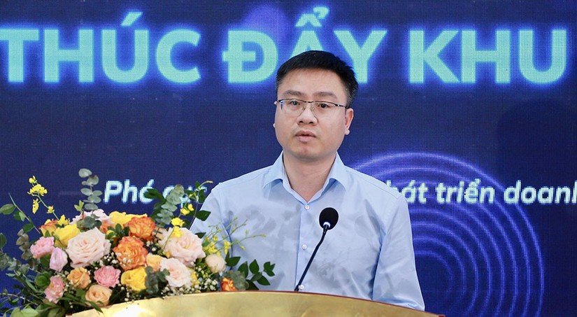 Ông Nguyễn Đức Trung, Phó Cục trưởng Cục Phát triển doanh nghiệp, Bộ Kế hoạch và Đầu tư - Ảnh: BTC