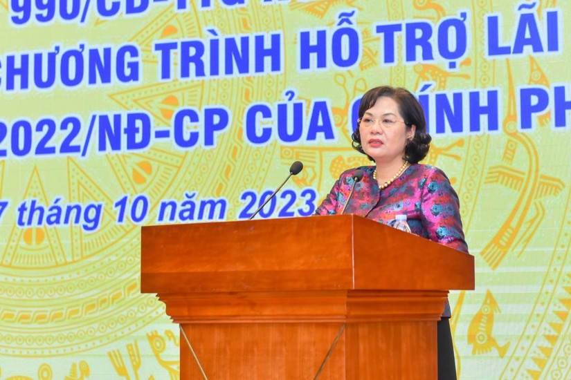 Thống đốc NHNN Nguyễn Thị Hồng - Ảnh: NHNN