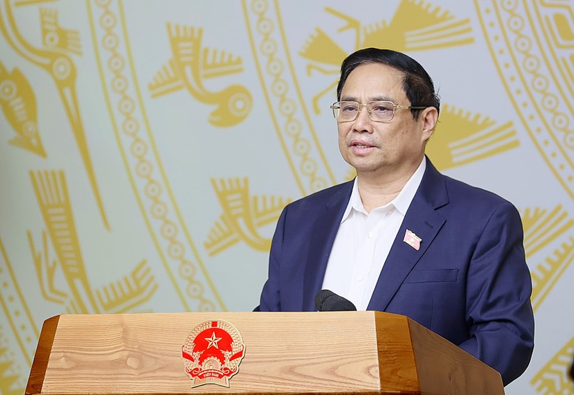 Thủ tướng Phạm Minh Chính chủ trì phiên họp Ban Chỉ đạo Cải cách hành chính của Chính phủ - Ảnh: VGP