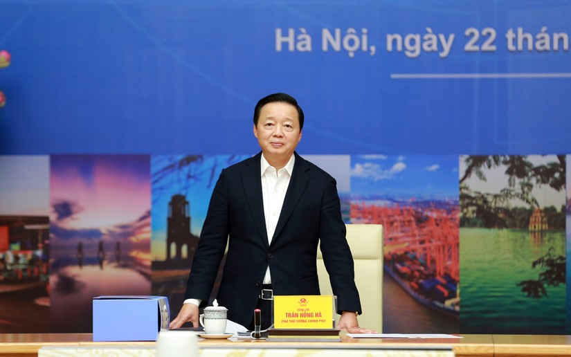 Phó Thủ tướng Trần Hồng Hà: Đồng bằng sông Hồng cùng với Đông Nam Bộ phải là "đôi cánh phát triển" của đất nước – Ảnh: VGP