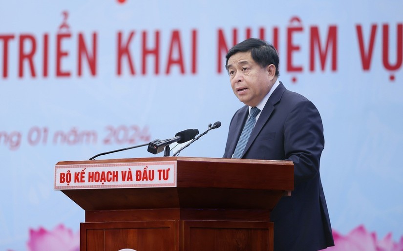 Bộ trưởng Bộ Kế hoạch và Đầu tư Nguyễn Chí Dũng - Ảnh: MPI