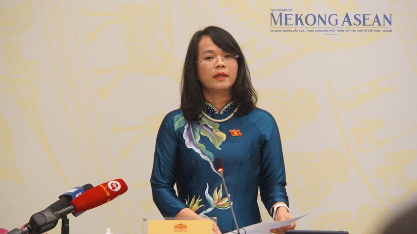 Bà Phạm Thị Hồng Yến, Ủy viên thường trực Ủy ban Kinh tế Quốc hội. Ảnh: Đinh Nhung - Mekong ASEAN.