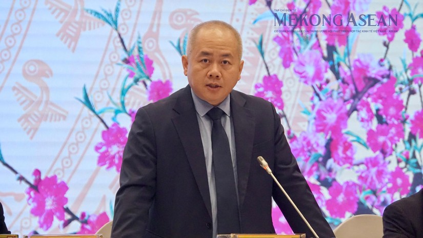 Thứ trưởng Bộ Kế hoạch và Đầu tư Đỗ Thành Trung - Ảnh: Đinh Nhung - Mekong ASEAN. 