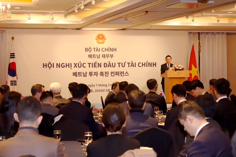 Toàn cảnh Hội nghị Xúc tiến Đầu tư tại Hàn Quốc với chủ đề “Việt Nam – Điểm đến đầu tư” . Ảnh: BTC