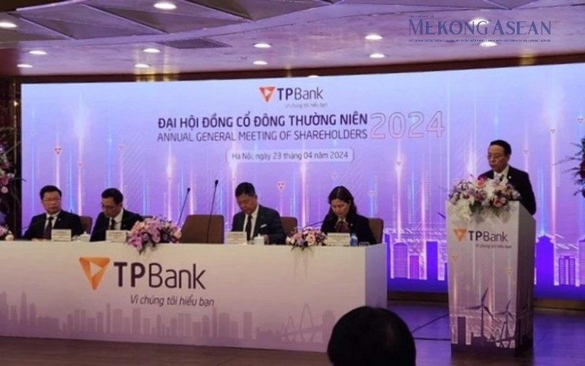 Toàn cảnh Đại hội đồng cổ đông thường niên 2024 của TPBank. Ảnh: Kiều Chinh - Mekong ASEAN
