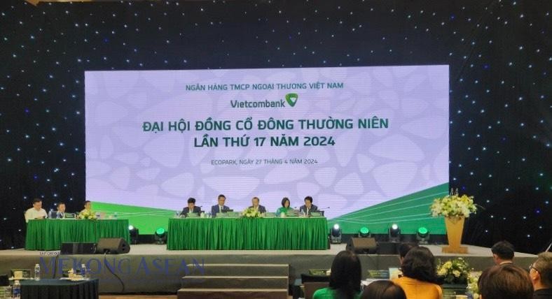 Đại hội đồng cổ đông Ngân hàng TMCP Ngoại thương Việt Nam. Ảnh: Kiều Chinh - Mekong ASEAN