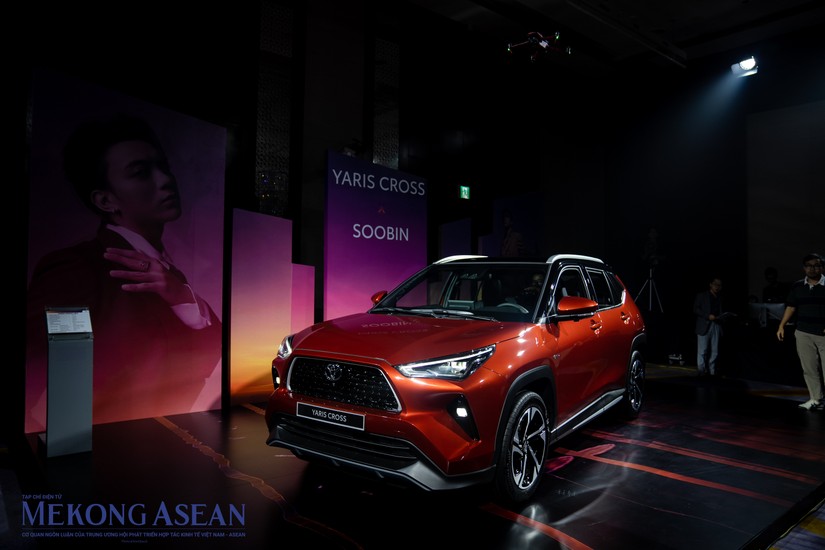 Toyota Yaris Cross là một trong 13 mẫu xe lái thử trong chương trình Xe của năm 2024. Ảnh: Quách Sơn - Mekong ASEAN.