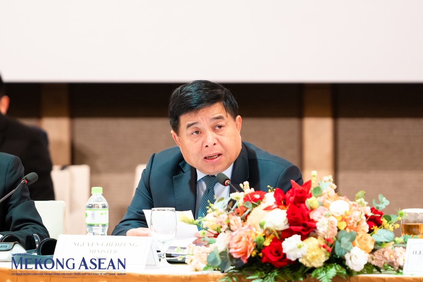 Bộ trưởng Kế hoạch và Đầu tư Nguyễn Chí Dũng. Ảnh: Quách Sơn - Mekong ASEAN