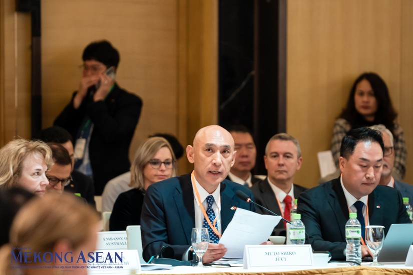 Ông Muto Shiro, Phó Chủ tịch kiêm trưởng ban pháp chế của JCCI. Ảnh: Quách Sơn - Mekong ASEAN