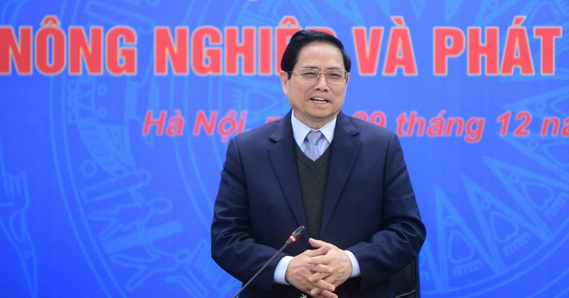 Thủ tướng Phạm Minh Chính: Đã có nền tảng thì cần kế thừa, cần quyết tâm đặt ra tốc độ tăng trưởng toàn ngành năm 2022 là 3%, xuất khẩu đạt trên 50 tỷ USD.