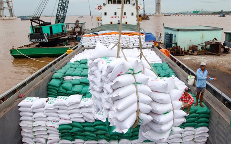 Dự báo, xuất khẩu gạo của Việt Nam trong năm 2022 vẫn đảm bảo từ 6 - 6,2 triệu tấn. Ảnh: VOV.vn