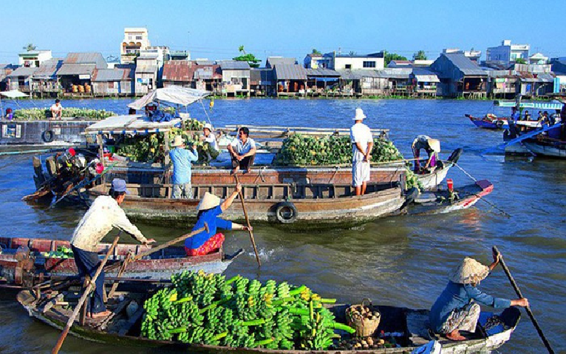 Đồng bằng sông Cửu Long tìm cách phát triển bền vững, thích ứng với biến đổi khí hậu. 