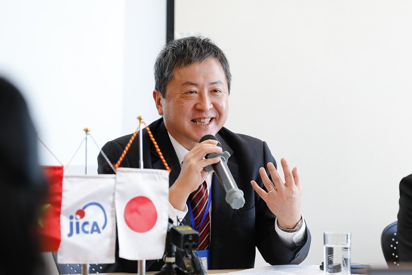 Ông Shimizu Akira, Trưởng Đại diện Văn phòng JICA Việt Nam.