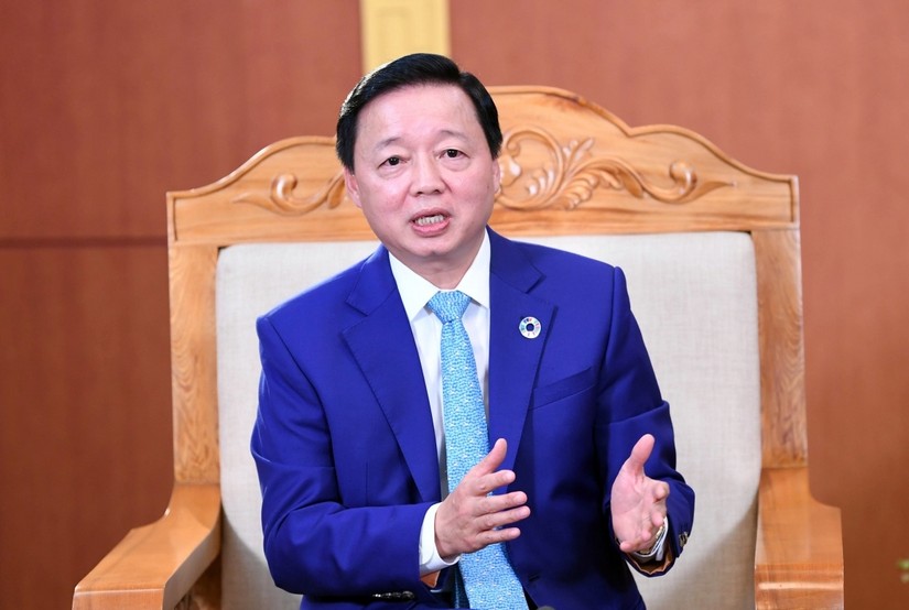 Bộ trưởng TN&MT Trần Hồng Hà