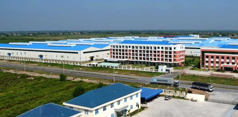 Khu công nghiệp Long Giang thuộc tỉnh Tiền Giang. 