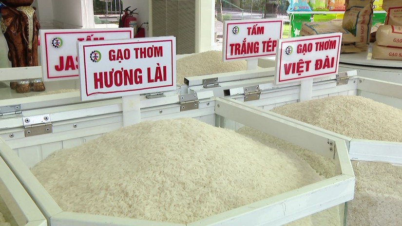 Giá gạo Việt đang tăng cao. Ảnh: Đài Phát thanh Quảng Ngãi. 